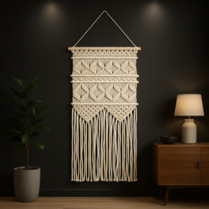 Macrame Wall Hanging, Boho Wall Decor, Bohemian Home Decor, Cotton