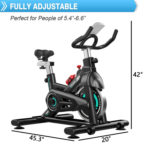 Indoor Stationary Exercise Cycling Training Bike for Home - Image 6