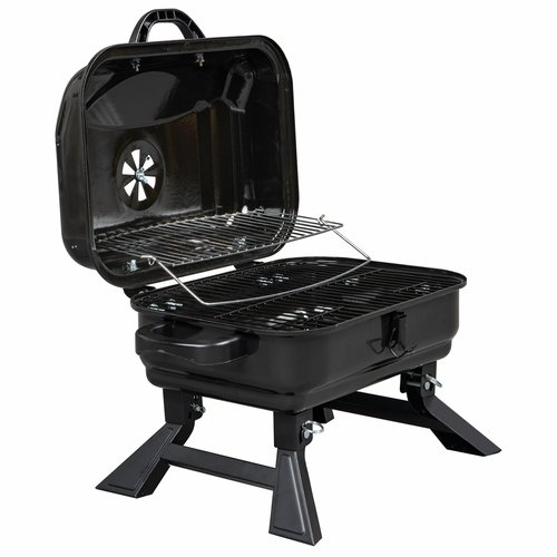 Portable Tabletop BBQ Charcoal Grill - Image 2