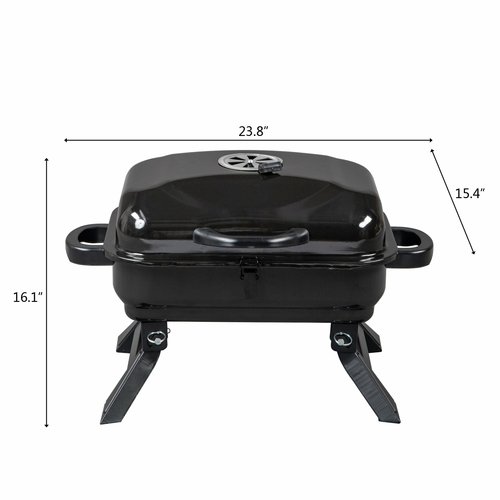 Portable Tabletop BBQ Charcoal Grill - Image 3