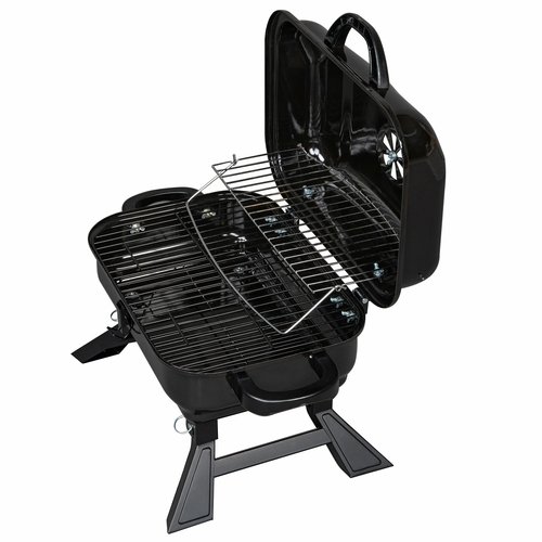 Portable Tabletop BBQ Charcoal Grill - Image 6